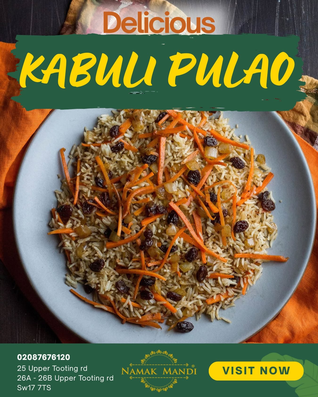kabuli pulao